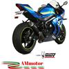 Mivv Suzuki Gsx-R 1000 2017 17 Terminale Di Scarico Moto Marmitta Gp Pro Black