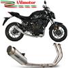 MIVV Completo Mivv Yamaha Mt-07 2014 14 Scarico Gp Pro Black Titanio Alto Moto