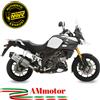 Mivv Suzuki DL V-Strom 1000 2018 Terminale Di Scarico Per Moto Speed Edge Inox