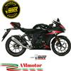 MIVV Scarico Completo Mivv Suzuki Gsx-R 125 2017 17 Moto Terminale Delta Race Inox