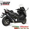 MIVV Scarico Completo Mivv Yamaha T-Max 530 2013 Terminale Moto Speed Edge Nero