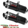 Mivv Yamaha Tdm 900 2002 - 2014 Terminali Di Scarico Moto Marmitte Oval Carbonio