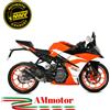 Mivv Ktm RC 125 2020 Terminale Di Scarico Per Moto Marmitta X-M1 Inox Nero