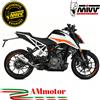 Mivv Ktm 390 Duke 2022 Terminale Di Scarico Per Moto Marmitta Mk3 Inox