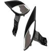 Generic 71745048 71745049 Maniglia for porta interna for Fiat Croma 2005-2012, parti di ricambio interne anteriori posteriori sinistra destra(Black 1pair)