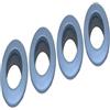 YFQAZXSW For Volvo Door Panel Lock Pin Grommet Confezione da 4 for S80 S60 V70 XC70 XC90 39978890 Clip for rivestimento interno(Gray)