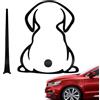 Generisch Adesivo per Auto con Cucciolo di Animali Domestici, Adesivo per lunotto Posteriore per SUV, Adesivo Sicuro per tergicristallo - Unico e, Adesivo per Accessori Esterni Auto