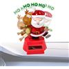 Renchey Decorazioni Cruscotto Auto - Decorazione Movimento Solare Renna E Babbo Natale | Bambole Collezionabili, Forniture per Interno Auto per Scaffale Camion, Pickup Automotive, Rimorchio