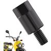 Generico Adattatore per montaggio specchietto moto, Vite di montaggio specchietto moto,Adattatore per la regolazione 'altezza | Adattatore per montaggio a specchio Vite di altezza per specchietti retroviso
