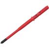 Draper Lama per cacciavite intercambiabile XP1000 VDE extra sottile tipo PZ/SL - 16419 - Utensile per cacciavite elettrico di precisione, rosso