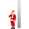 Sionhiuo Righello di altezza per bambini, metro per bambini, grafico di crescita in acrilico, decorazione da parete, specchio intero con nastro adesivo per camera dei giochi e cameretta dei bambini