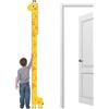 GkgWuxf Metro di altezza per bambini, righello di misurazione dell'altezza da parete per bambini, tavola di misurazione per la cameretta dei bambini, decorazione per monitorare la registrazione della