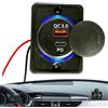 Generic Caricabatteria da auto USB, 18WPD ad alta velocità, super veloce, caricatore automatico intelligente, USBQC3.0+PD Quick Power Delivery Charger per fotocamera digitale, computer
