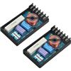 DriSentri Crossover a 2 Vie per Altoparlanti, WEAH-2001 2pcs Altoparlante Divisore di Frequenza 2 Vie Altoparlanti Audio per Auto due Crossover Divisore Filtro Crossover