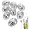 Xijobido Uova di Pasqua Ornamentali per Albero - 8 Pezzi Uova Decorative Primavera - Decorazioni per Fotografia Primaverile - per Fotografia, libreria, centrotavola, Ufficio Domestico, Tavolo, Aula,