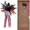 Generico Decorazione Ragnatela - Decorazioni Casa Stregata con Ragno e Teschio | Halloween, Ornamenti Spaventosi per Parete Casa Finestra Interna Festa