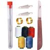 Generico Kit di Cucito con Ago per Ricamo - Ricamo e Riparazione Manuale - Set Lavoro Completo Portatile per Hobby Principianti Adulti Appassionati Famiglia