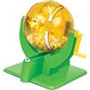 Macchina a sfere di mini lotteria con 90 palline di numeri della lotteria