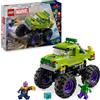 LEGO Marvel Truck di Hulk Contro Thanos - Camion Giocattolo da Costruire per Sup