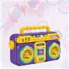 Bollatrice automatica con LED Light & Sound Bubble Maker per le vacanze