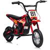 Moto Elettrica per Bambini 24V Nitro GT Motore 350W Ruote Gonfiabili Freno a Dis