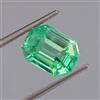 5.30 KT AAA Naturale Apple Verde Ceylon Parti Sapphire Loose Splendente Taglio