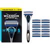Wilkinson Sword Hydro 5, rasoio uomo, manico, 9 ricariche