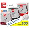 Illy 200 Cialde → ILLY Caffè Carta Filtro ESE - MIX al Gusto CLASSICO, INTENSO, FORTE