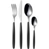 Guzzini Servizio 24 posate My Fusion, inox + ABS , Nero