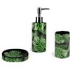 Excelsa set 3 bagno foliage 3 ceramica cod.69388