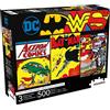 Af Interni Acquarius Set 3 puzzle da 500 pezzi DC comics