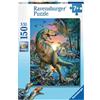 Ravensburger Puzzle per bambini Ravensburger - 10052 gigante preistorico - puzzle a forma di dinosauro per bambini dai 7 anni in su, con 150 pezzi in formato XXL