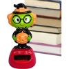 Generico Figure Danzanti ad Energia Solare,Decorazione con Testina Oscillante - Decorazione Animata Cartone per Interni Casa Camion Viaggio