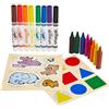CRAYOLA - Mini Kids, Il mio Primo Set Colori & Adesivi, Attività Creativa e Regalo per Bambini, da 12 mesi, 81-0570