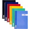 RAYLU PAPER - Confezione da 6 quaderni con spirale e copertina in polipropilene resistente, 80 fogli da 90 g, quaderni in 4 colori pastello, per appunti, studio, ufficio e università (quadretti 4 mm