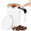 Teksome Tazza da caffè con miscelatore elettrico, ricaricabile, da viaggio, per ufficio, cucina, viaggi, casa, interni ed esterni