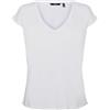 VERO MODA VMFILLI SS V-NECK TEE NOOS Marrone Chocolate Martini M