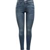 ONLY Onlwauw Life Mid SK DNM Bj777 Noos, Jeans Donna, Blue Black Denim/Detail:bj777, S / 34L
