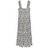 VERO MODA Vmmenny SL Smock Calf Dress Wvn Ga da Donna, Betulla, XS