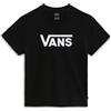 Vans Flying V Crew Girls, T-shirt Bambine e ragazze, Nero, 8-10 Anni
