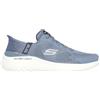 Skechers Uomo Bounder 2.0 Emerged Slip-In ALLENATRICE, Slate Mesh/Synthetic, 48.5 EU