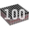 ANSMANN Batterie AAA 100 pezzi - Micropile alcaline ideali per luci fiabesche, torce a LED, giocattoli, telecomandi, stazioni meteorologiche, radio, luci notturne, sveglie