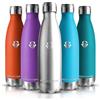 Grsta Borraccia Termica, Borraccia 750ML, Borraccia Acciaio Inox Senza BPA, Bottiglia Termica 0.75l Senza Perdite, per Scuola, Sport, Campeggio, Palestra, Yoga