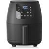 Tristar Friggitrice ad aria digitale mini - Senza olio - 6 programmi di cottura - Rivestimento antiaderente - Termostato regolabile - 2L - 1500W - FR-9015