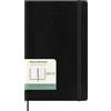 Moleskine Weekly Planner 2025-2026, Agenda Settimanale 18 Mesi Con Spazio per Note, Copertina Morbida e Chiusura Elastica, Formato Large 13 x 21 cm, Colore Nero