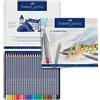 FABER-CASTELL - Set di matite acquerellabili da 24 pezzi Goldfaber Aqua