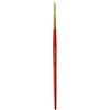 Winsor & Newton 5189704 - Pennello, Legno, transparent, Rundpinsel "Designers", kurzer Stiel - Nr. 4-2,6 mm