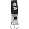 Buckle-Down Toyota Racing Development TRD Keychain, Seatbelt Buckle Keychain, Black