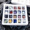 20Pcs Rocks Collection Box Kit di scienza della terra Campione di minerale di