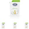 Neutro Roberts Ecoricarica Detergente Intimo Delicato, Ricarica Detergente per l'Igiene Intima con Camomilla, 100% Naturale, Adatto a Pelli Sensibili, per Donne e Bambini, Flaconi da 400 ml